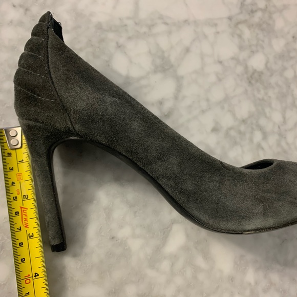 Maje grey suede heels - Picture 8 of 8